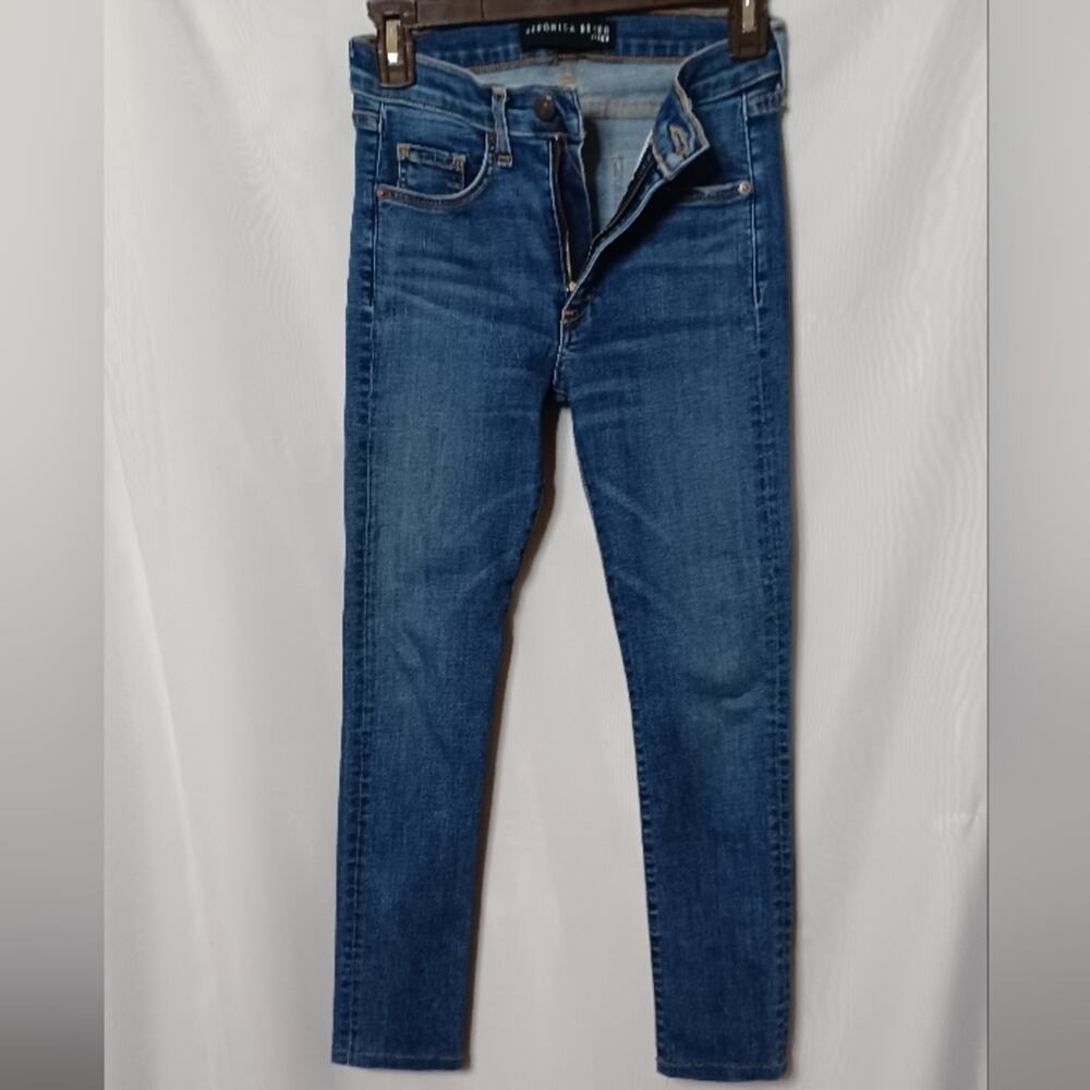 VERONICA BEARD  Kate 10" Crop Stretch Jeans. Size 24 - Picture 4 of 16